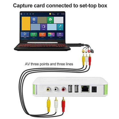 Video Grabber Capture Usb Card Convert Vcr Vhs To Digital Dvd For Windows 10 Au V528-CARDCONVERT-647133