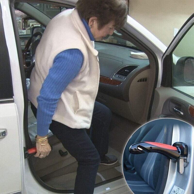 Car Door Handle Disability Elderly Standing Aid Cane Glass Breaker Flashlight Au - 1PC V528-CARDOORARMREST-1PCS-696648