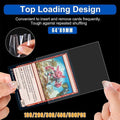 Ultra Soft Trading Card Sleeves Clear Penny Protector 100Pcs For Pokemon Nba Yugioh - 100PCS V528-CARDSLEEVE-100PCS-760715