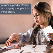 Ultra Soft Trading Card Sleeves Clear Penny Protector 100Pcs For Pokemon Nba Yugioh - 100PCS V528-CARDSLEEVE-100PCS-760715