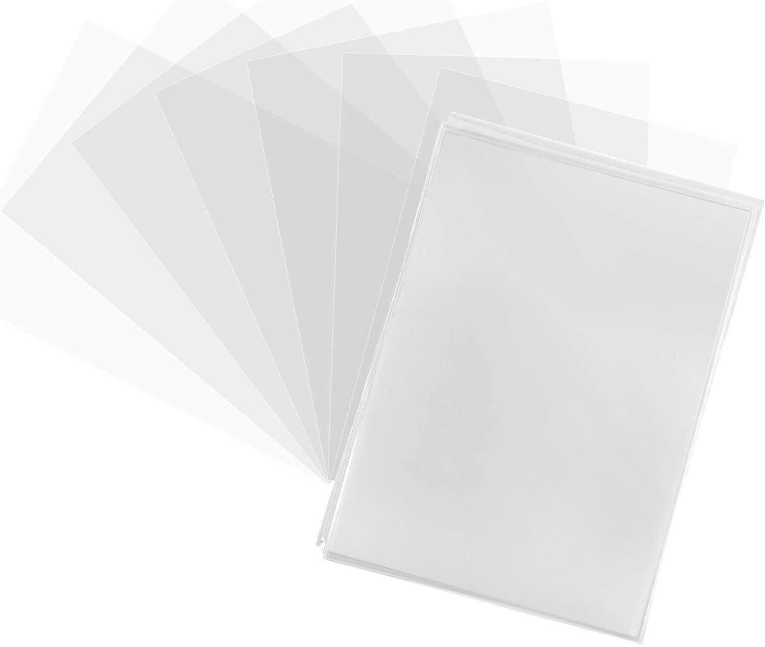 Ultra Soft Trading Card Sleeves Clear Penny Protector 100Pcs For Pokemon Nba Yugioh - 100PCS V528-CARDSLEEVE-100PCS-760715