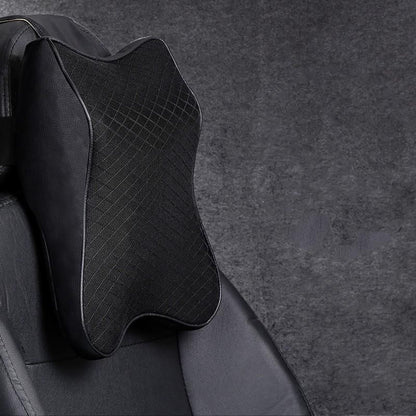 Memory Foam Vehicle Headrest Cushion for Neck and Lumbar Support Comfort V528-CARHEADRESTPAD-1PC-877653