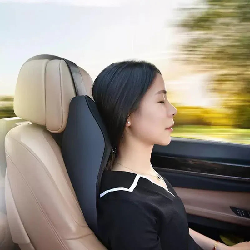 Memory Foam Vehicle Headrest Cushion for Neck and Lumbar Support Comfort V528-CARHEADRESTPAD-1PC-877653