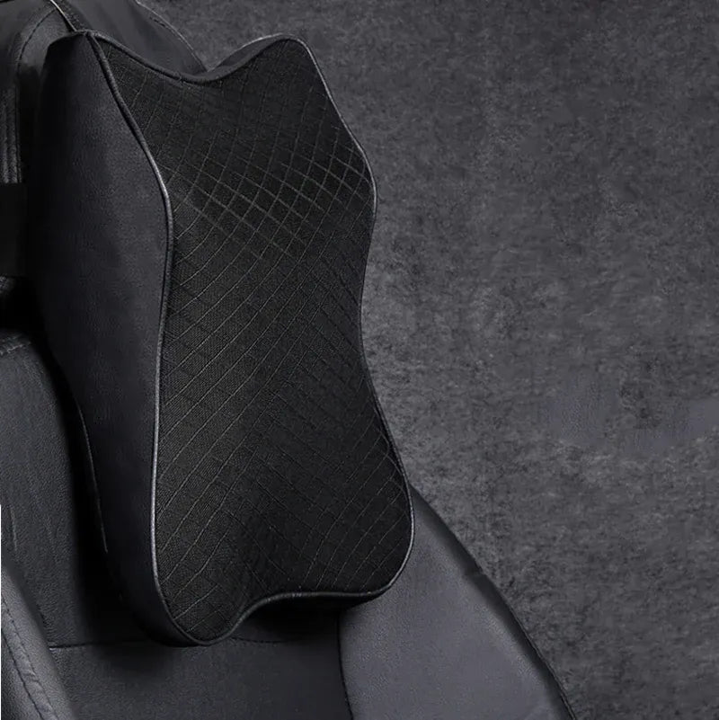 Memory Foam Vehicle Headrest Cushion for Neck and Lumbar Support Comfort V528-CARHEADRESTPAD-1PC-877653