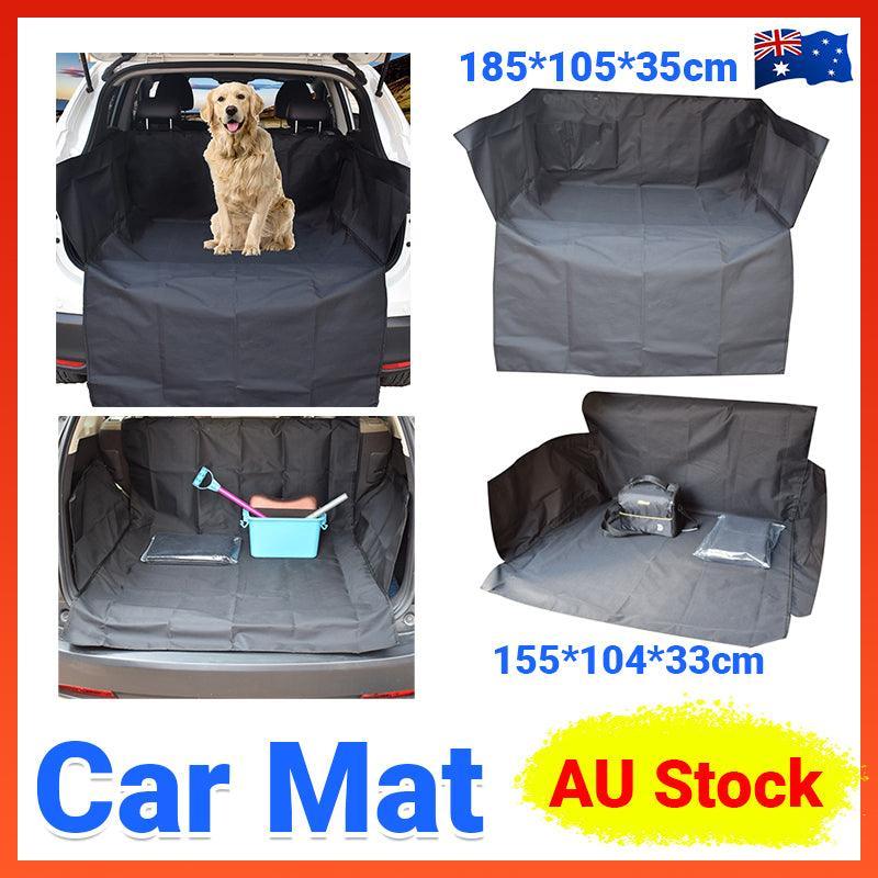 Pet Dog Car Boot Cargo Liner Cover Mat Waterproof Protector Cat Suv Ute Black - L SUV - 185cm x 105cm x 35cm V528-CARMAT-185-105-35CM-200903