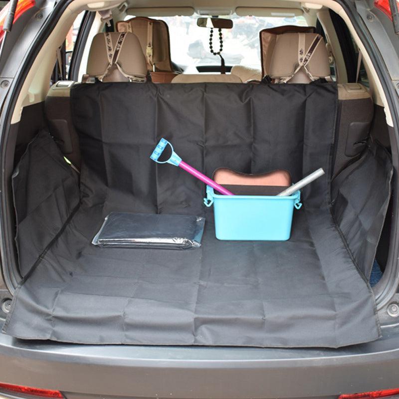 Pet Dog Car Boot Cargo Liner Cover Mat Waterproof Protector Cat Suv Ute Black - L SUV - 185cm x 105cm x 35cm V528-CARMAT-185-105-35CM-200903