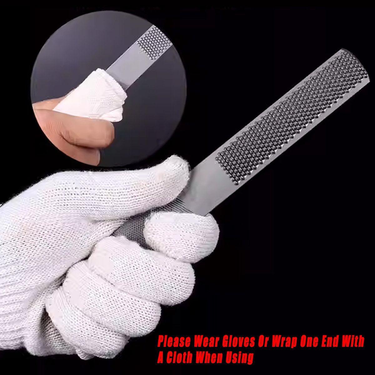 4 in 1 Woodworking File Set Multi Purpose Metal Rasp File DIY Hand Tool Kit V528-CARPENTER-FILE-880866
