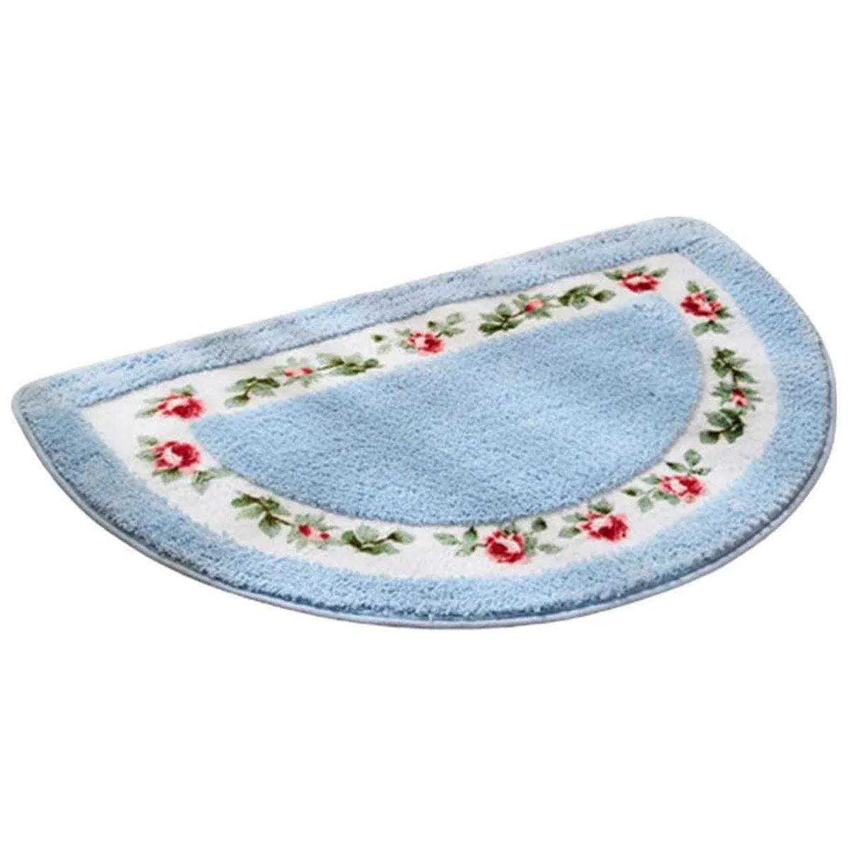 Non Slip Entry Mat Indoor Outdoor Mat Washable Foot Mat Foyer Bedroom - Blue V528-CARPET-50-80-BLUE-412432