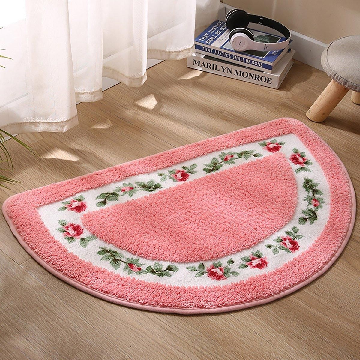 Non Slip Entry Mat Indoor Outdoor Mat Washable Foot Mat Foyer Bedroom - Blue V528-CARPET-50-80-BLUE-412432