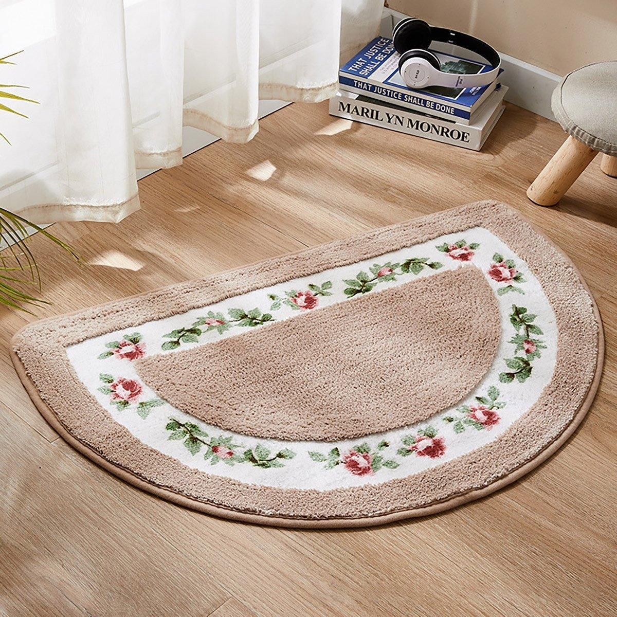 Non Slip Entry Mat Indoor Outdoor Mat Washable Foot Mat Foyer Bedroom - Blue V528-CARPET-50-80-BLUE-412432