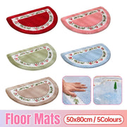 Non Slip Entry Mat Indoor Outdoor Mat Washable Foot Mat Foyer Bedroom - Blue V528-CARPET-50-80-BLUE-412432