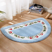 Non Slip Entry Mat Indoor Outdoor Mat Washable Foot Mat Foyer Bedroom - Red V528-CARPET-50-80-RED-797214