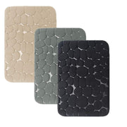 40x60cm Non-Slip Memory Foam Bath Mat Super Absorbent Floor Rug for Bathroom Use - Grey V528-CARPET-GREY-40-60-68549