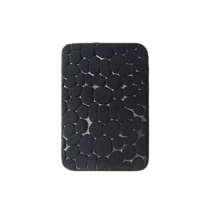 40x60cm Non-Slip Memory Foam Bath Mat Super Absorbent Floor Rug for Bathroom Use - Grey V528-CARPET-GREY-40-60-68549
