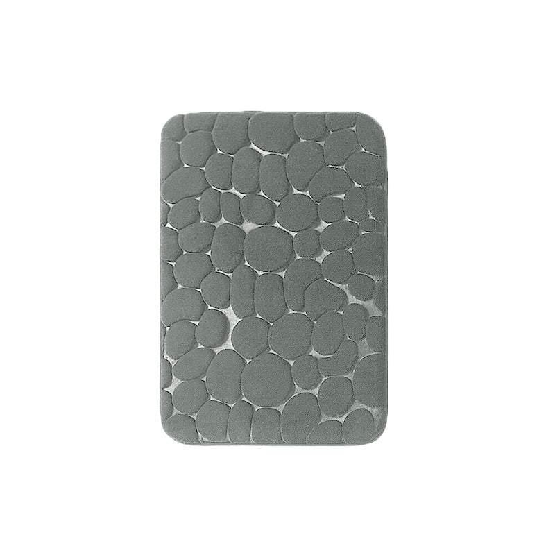 40x60cm Non-Slip Memory Foam Bath Mat Super Absorbent Floor Rug for Bathroom Use - Grey V528-CARPET-GREY-40-60-68549