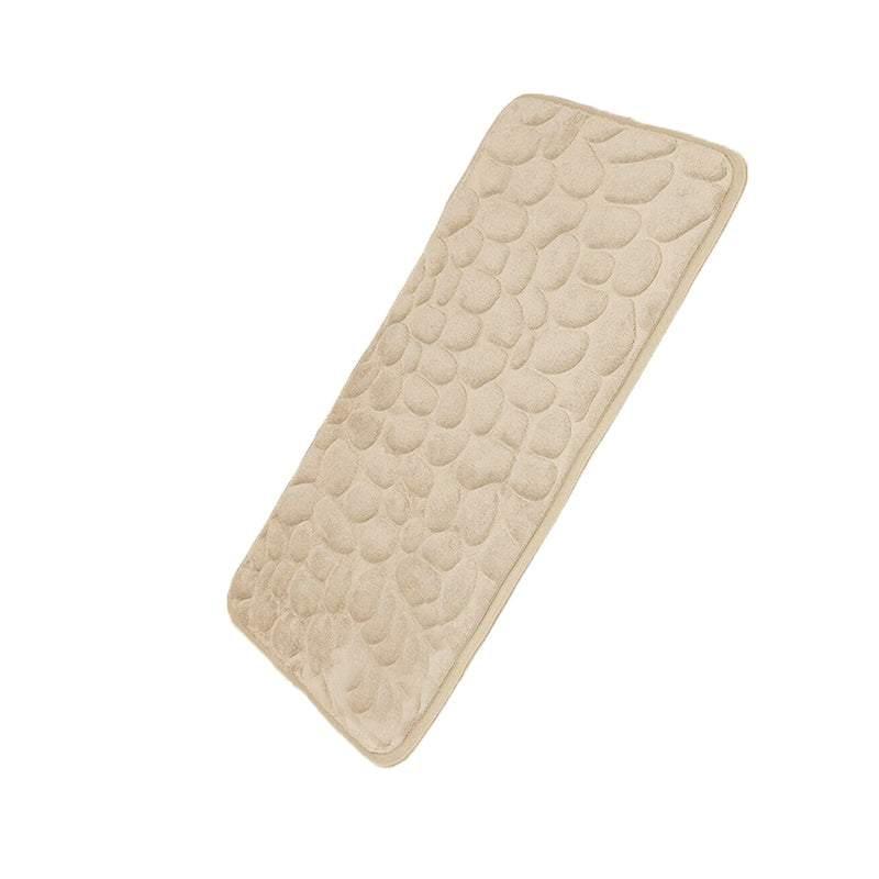 40x60cm Non-Slip Memory Foam Bath Mat Super Absorbent Floor Rug for Bathroom Use - Grey V528-CARPET-GREY-40-60-68549