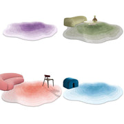 Shaped Cashmere Carpet Living Room Full Blanket Cloakroom Dressing Table - Pink V528-CARPET-PINK-80-120-576475