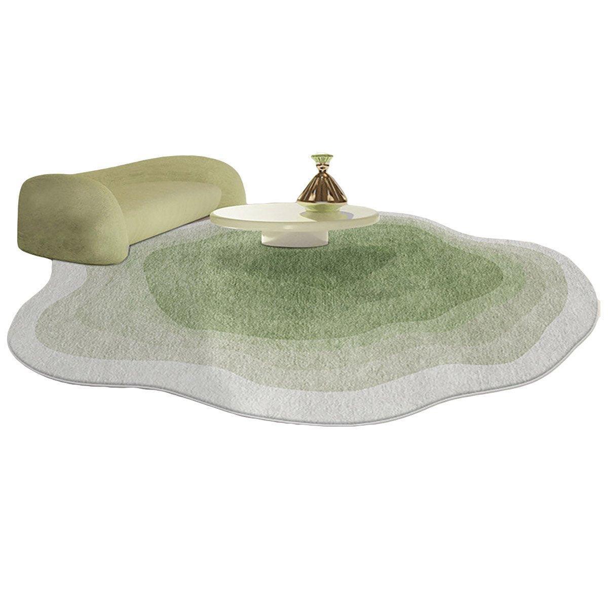 Shaped Cashmere Carpet Living Room Full Blanket Cloakroom Dressing Table - Purple V528-CARPET-PURPLE-80-120-294115