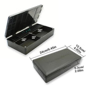 Fishing Accessories Multifunctional Storage Box Tackle Organizer Case Waterproof V528-CARPFISH-COMPARTMENT-BOX-846596