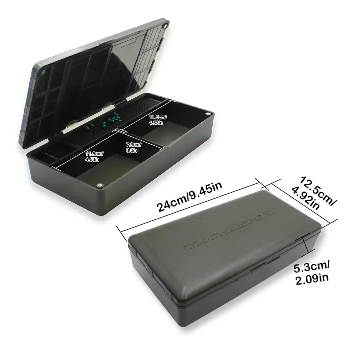Fishing Accessories Multifunctional Storage Box Tackle Organizer Case Waterproof V528-CARPFISH-COMPARTMENT-BOX-846596