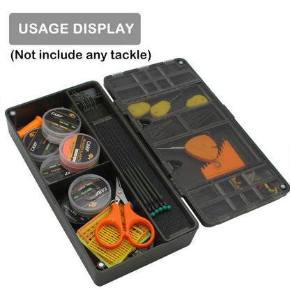 Fishing Accessories Multifunctional Storage Box Tackle Organizer Case Waterproof V528-CARPFISH-COMPARTMENT-BOX-846596