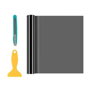 Light Smoke Black 2mx30cm Car Headlight Tint Wrap Tail Fog Light Vinyl Wrap Kit V528-CARPROTECTIVEFILM-459524
