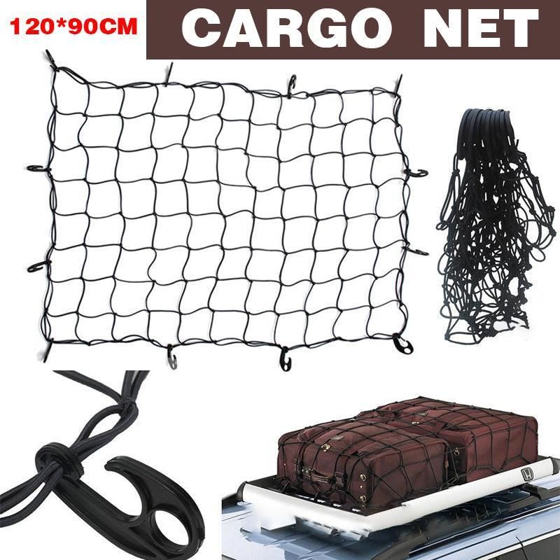 Car Roof Top Rack Basket Luggage Bungee Net Cargo Mesh Carrier Cover Storage V528-CARROOF-883115