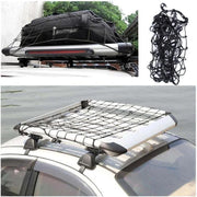 Car Roof Top Rack Basket Luggage Bungee Net Cargo Mesh Carrier Cover Storage V528-CARROOF-883115