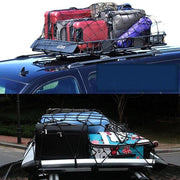 Car Roof Top Rack Basket Luggage Bungee Net Cargo Mesh Carrier Cover Storage V528-CARROOF-883115