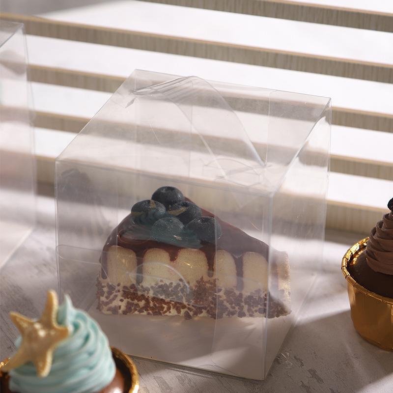 30x Transparent Disposable Cake Boxes with Handles Premium Quality Packagin - 30pcs-5inch-15*15*13cm V528-CARRY-CASE-30PCS-5INCH-230167