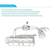 Spark Plug Tester In Line Ignition System Detector Coil Test Tools Engine V528-CARSPARKPLUG-700271