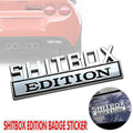 Funny Car Emblem Badge Sticker 8x3cm Metal Self-Adhesive for Rear Boot or Window V528-CARSTICKERS-12184
