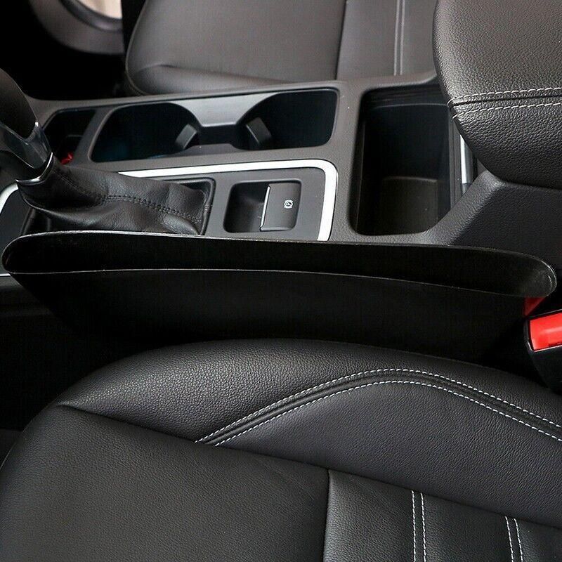 2PCS Seat Side Gap Organiser Storage Box for Phone and Keys Black V528-CARSTORAGE-2PCS-88638