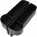 PU Leather Seat Side Gap Storage Box with Phone and Bottle Holder for Car Interior - Black V528-CARSTORAGEBO-BLACK-365881