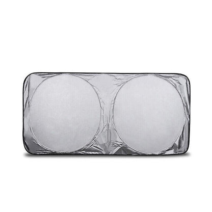 Car Windshield Sunshade Foldable 150x70cm UV Block Front Visor for SUV Van V528-CARSUNSHADE-857844
