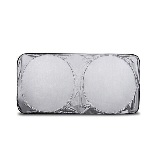 Car Windshield Sunshade Foldable 150x70cm UV Block Front Visor for SUV Van V528-CARSUNSHADE-857844