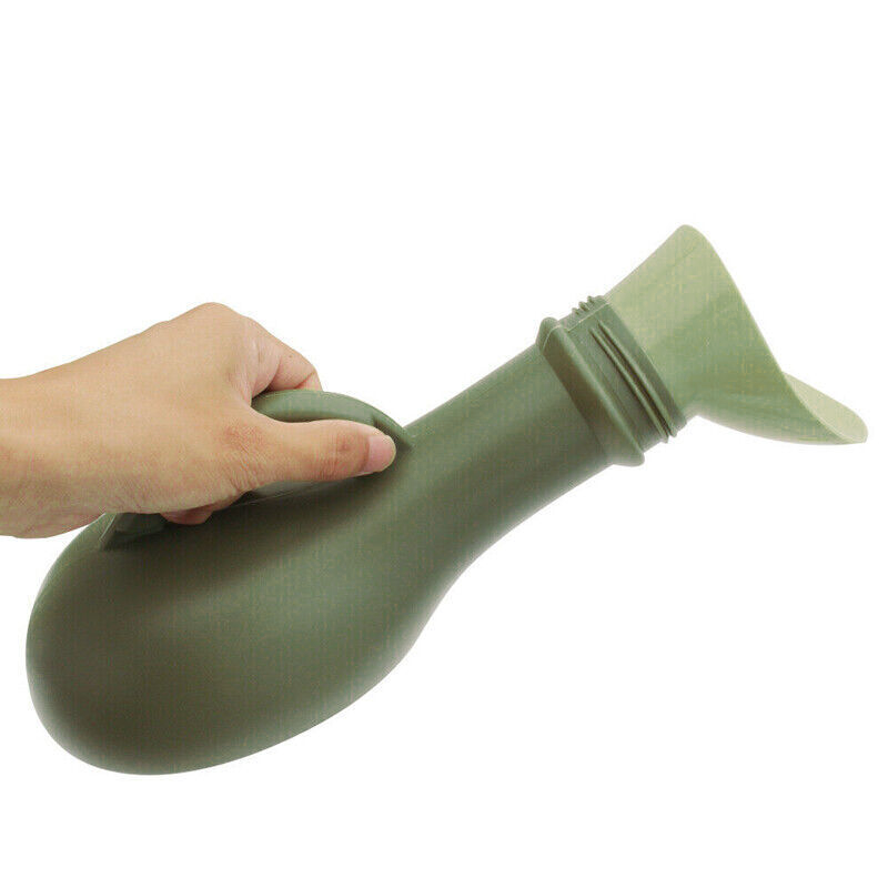 Portable Urinal Bottle for Travel Camping Car Emergency Use - Unisex 1000ml V528-CARTOILET-1000ML-165329