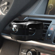 Car Cup Holder Air Vent Drink Mount Black Clip-On Can Bottle Holder for Vehicle Black V528-CARTRAYCUPHOLDER-BLACK-58470