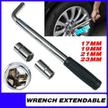 Extendable Car Wheel Brace Heavy Duty Nut Lug Wrench Sockets 17/19mm & 21/23mm V528-CARWHEELBRACE-738483