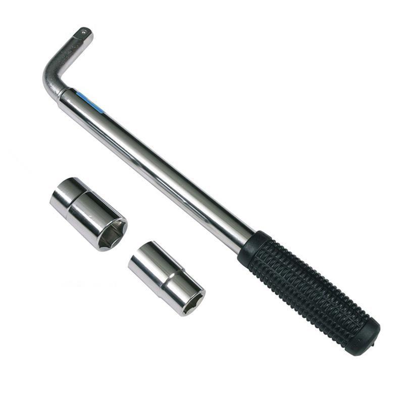 Extendable Car Wheel Brace Heavy Duty Nut Lug Wrench Sockets 17/19mm & 21/23mm V528-CARWHEELBRACE-738483