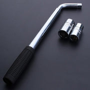 Extendable Car Wheel Brace Heavy Duty Nut Lug Wrench Sockets 17/19mm & 21/23mm V528-CARWHEELBRACE-738483