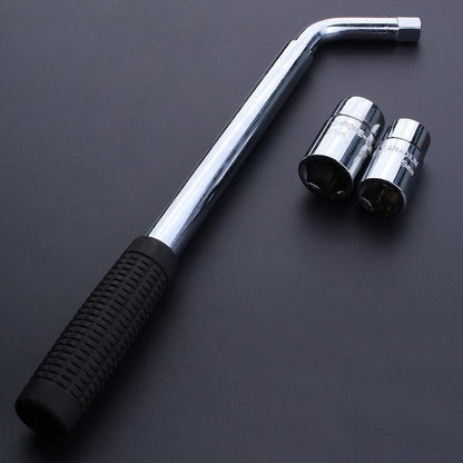 Extendable Car Wheel Brace Heavy Duty Nut Lug Wrench Sockets 17/19mm & 21/23mm V528-CARWHEELBRACE-738483