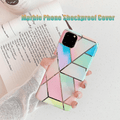 Rainbow Case for iPhone 14 13 12 11 Pro Max XR XS Marble Phone Shockproof Cover Silicone - For iphone XR V528-CASE-DALISHI-RA-FO9
