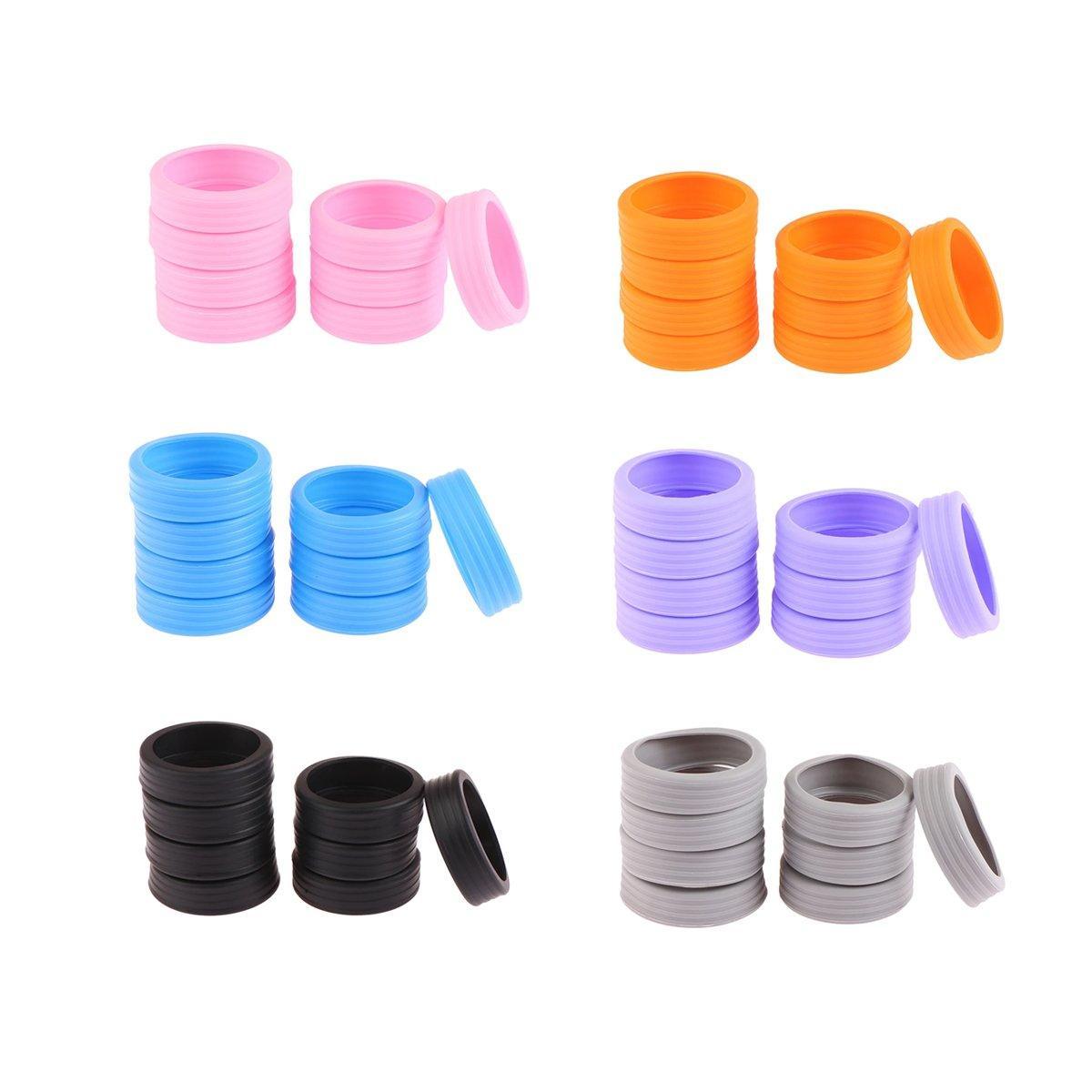 16PCS Silicone Luggage Wheels Cover Caster Shoes Wheel Protector for Luggage - Black V528-CASTER-SHOES-BLACK-16PCS-659421