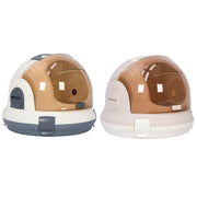 Portable Cat Carrier Space Capsule Large Capacity Aviation Travel Kitty Basket - Grey V528-CAT-CARRIER-GREY-737735