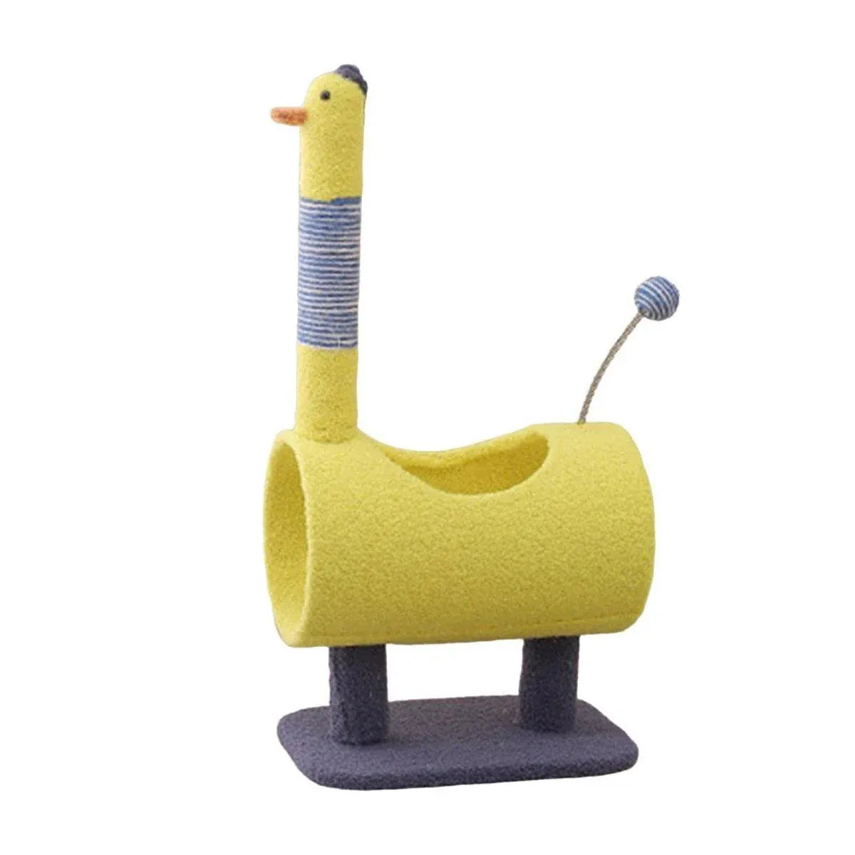 Climbing Frame Cat Scratching Post Jumping Platform Pet Toys for Cats and Kitten - Yellow V528-CAT-CLIMBER-YELLOW-571903