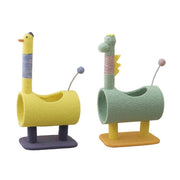 Climbing Frame Cat Scratching Post Jumping Platform Pet Toys for Cats and Kitten - Yellow V528-CAT-CLIMBER-YELLOW-571903