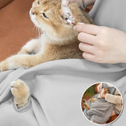 Cat Carrying Apron Non Stick Hair Kangaroo Pouch Pet Grooming Suit Portable V528-CAT-HANDLING-CLOTHING-441252