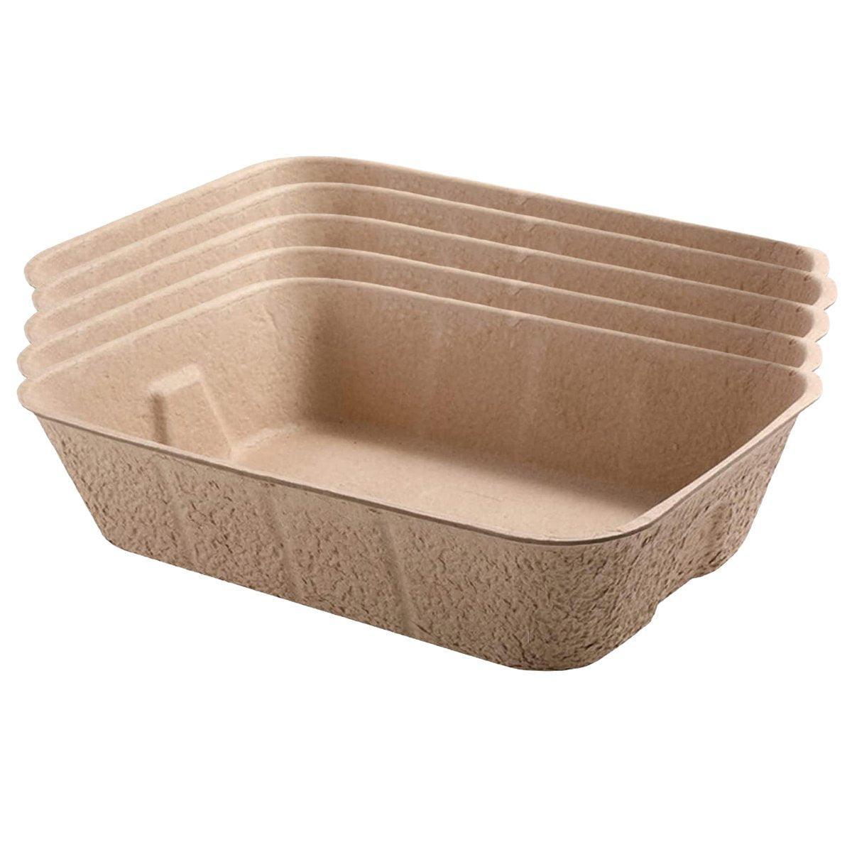 5pcs Disposable Cat Litter Pan Open Design Easy Clean Litter Box Pet Cleaning V528-CAT-LITTER-BOX-5PCS-347203