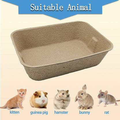 5pcs Disposable Cat Litter Pan Open Design Easy Clean Litter Box Pet Cleaning V528-CAT-LITTER-BOX-5PCS-347203